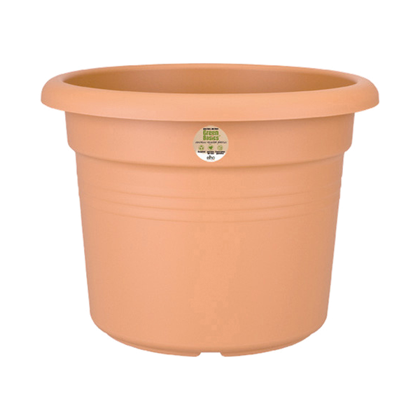Ghiveci Elho green basics cilinder, 55 cm, mild terra