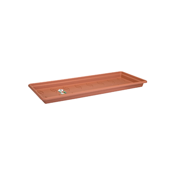 Farfurie Elho green basics garden xxl saucer, 100 cm, terracotta (mild terra)