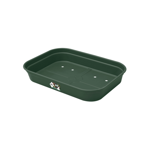 Ghiveci Elho propagare green basics grow tray marimea, L 36 × Î 6 × A 27 cm, leaf green