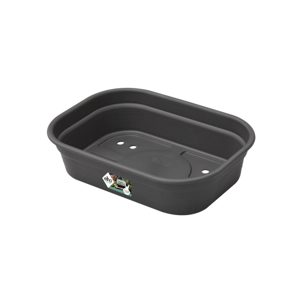 Ghiveci Elho propagare green basics grow tray marimea, L 24 × Î 6 × A 17 cm, living black