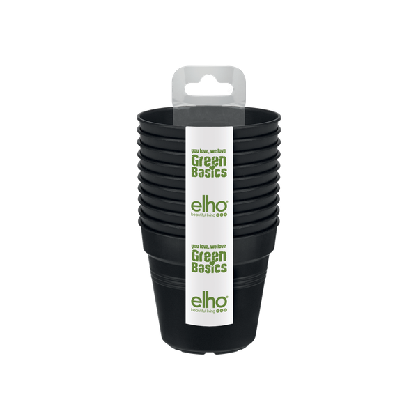 Ghiveci Elho gb growpot starter of, 8 cm, negru (living black)