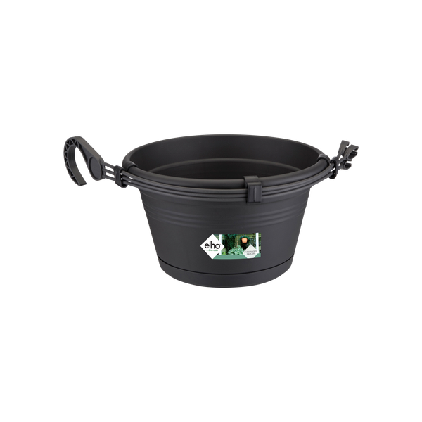 Coș Elho green basics hanging basket, 28 cm, negru (living black)