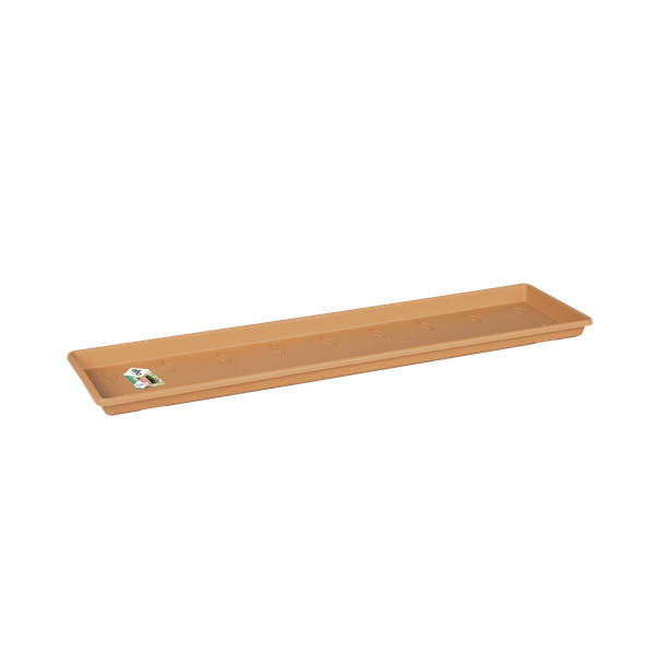 Farfurie Elho green basics trough saucer, 40 cm, terracotta (mild terra)