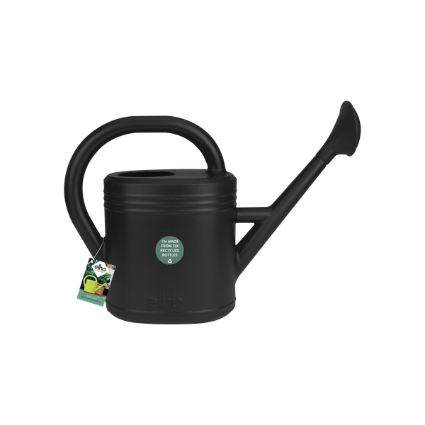 green basics watering can 10ltr living black