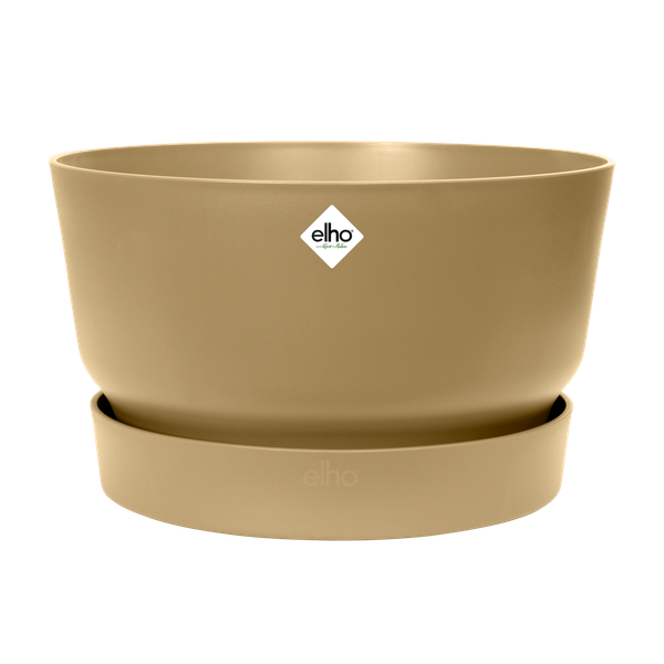 Ghiveci Elho greenville bowl, 33 cm, bej (golden sand)