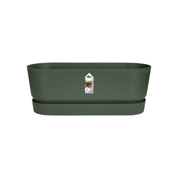 Jardinieră Elho greenville trough long, 50 cm, verde (leaf green)