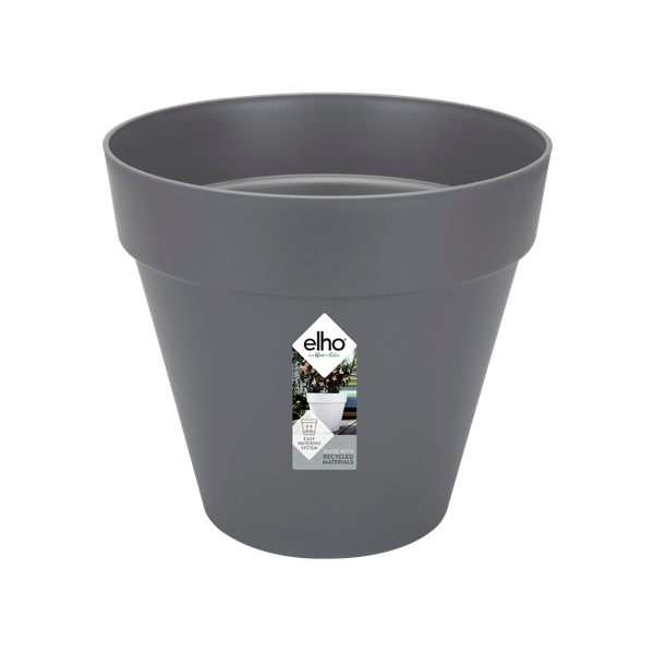 Ghiveci Elho loft urban round, 30 cm, antracit (anthracite)