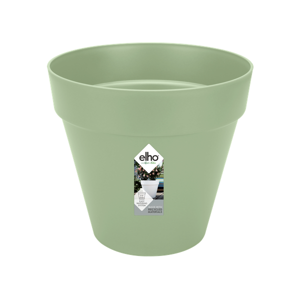 Ghiveci Elho loft urban rotund, 30 cm, pistachio green