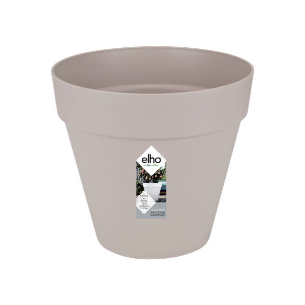 Ghiveci Elho loft urban rotund, 30 cm, warm grey