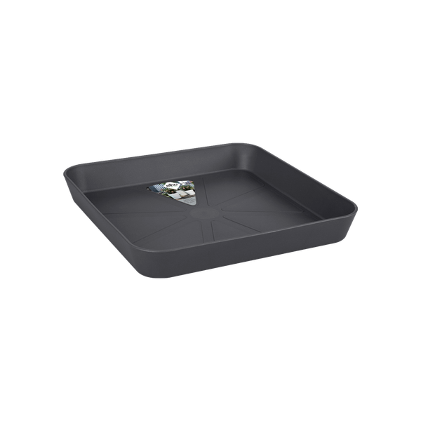 Farfurie Elho loft urban saucer square, 28 cm, antracit (anthracite)