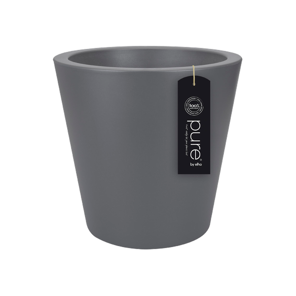 Mască de ghiveci Elho pure straight round, 65 cm, antracit (anthracite)