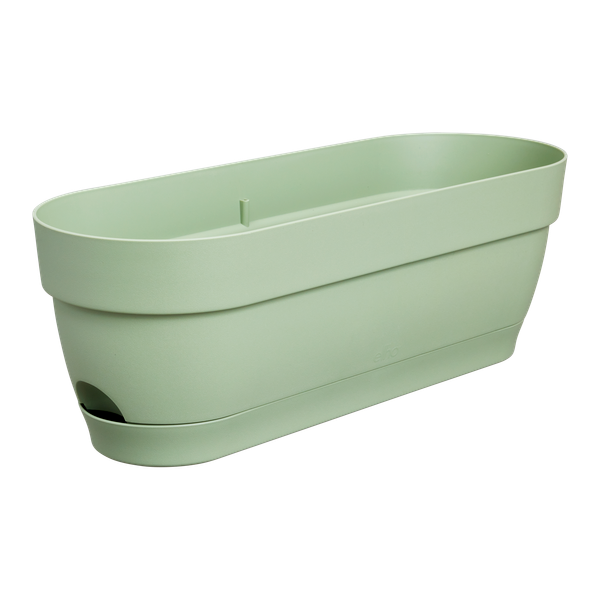 Jardinieră Elho vibia campana trough, 50 cm, verde (pistachio green)