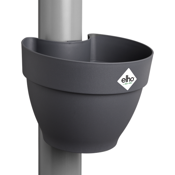 Ghiveci Elho vibia campana drainpipe clicker, 22 cm, antracit (anthracite)