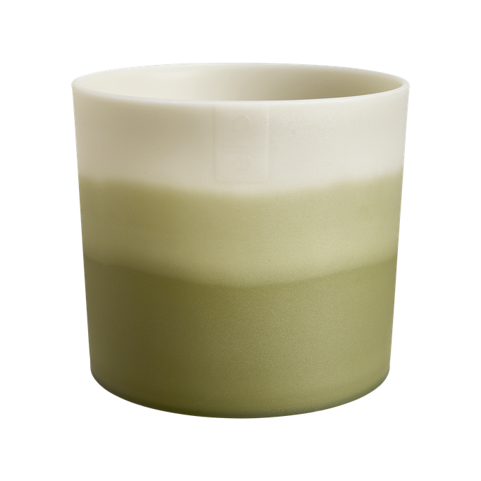 colour gradient round 14cm bamboo green - elho® - Give room to nature