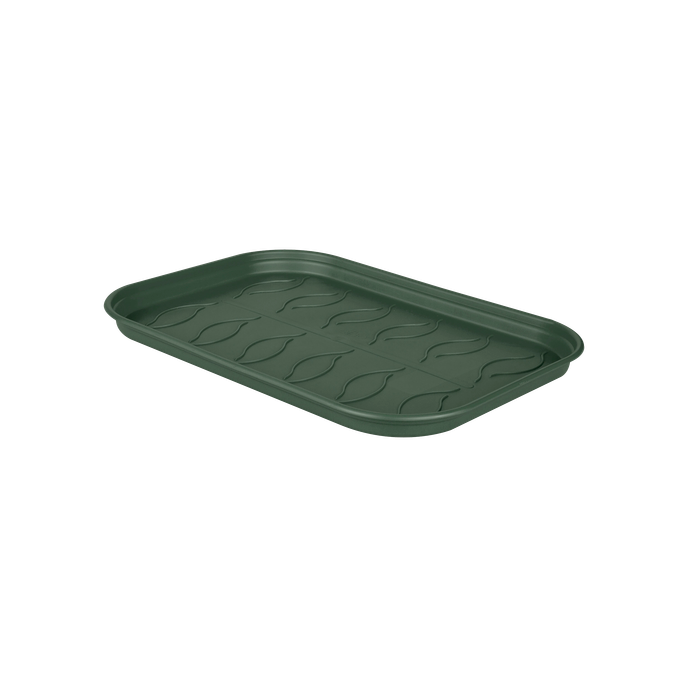 green basics grow tray saucer l leaf green