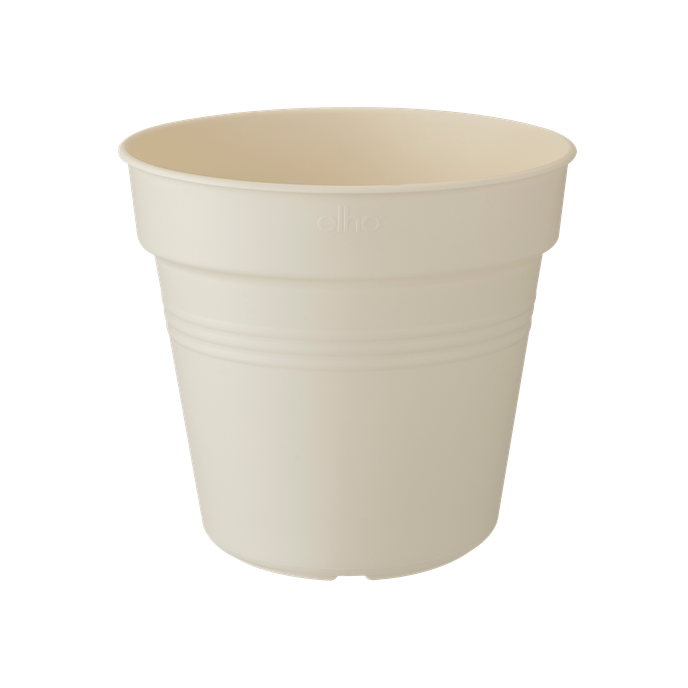 green basics pot de culture 13cm coton blanc