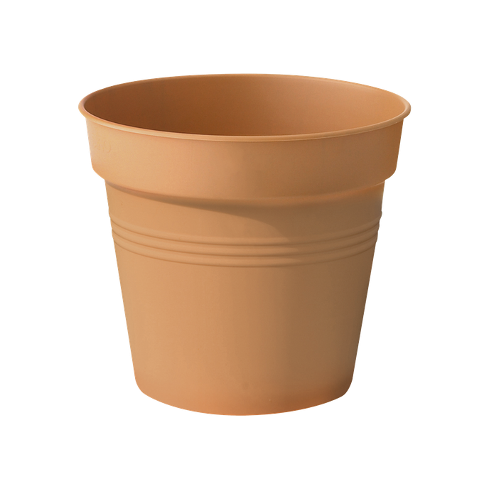 green basics pot de culture 15cm terre cuite doux