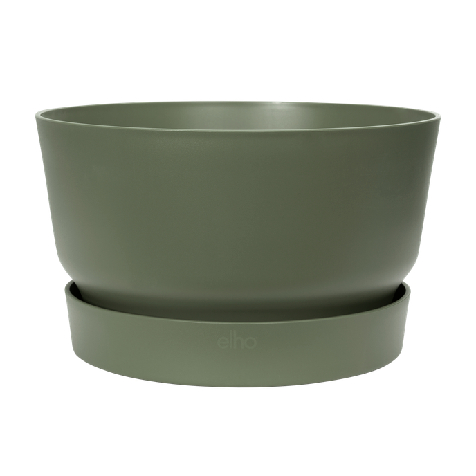 greenville bowl 33cm leaf green