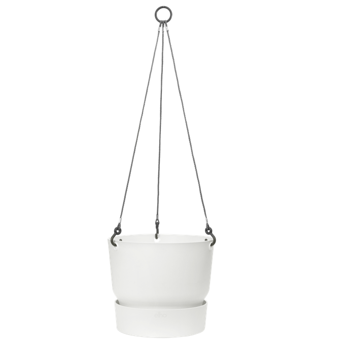 greenville hanging basket 24cm wit