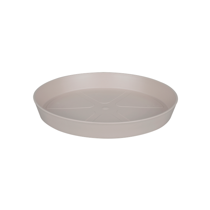 loft urban saucer round 14cm warm grey
