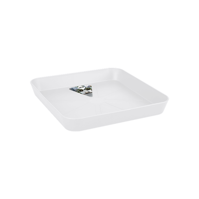 loft urban saucer square 22cm white elho® Give room to nature