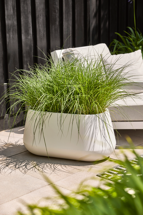 pure cone long wheels 75 blanc - elho® - Give room to nature