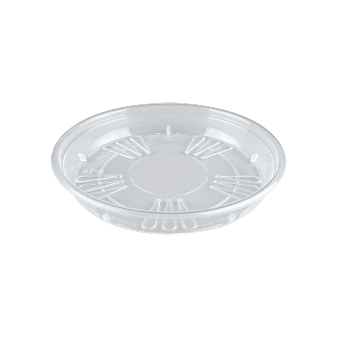 uni-saucer round 14cm transparente