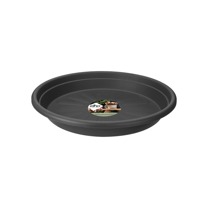 universal saucer round 13cm anthracite