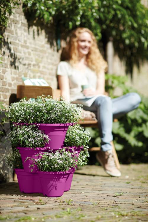 VASO GREEN BASICS VERTICAL GARDEN 46CM MILD TERRA ELHO